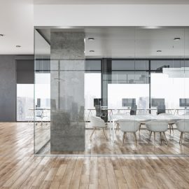 How to Give Your Office a Luxurious Feel With Pencil Polished Edge Glass